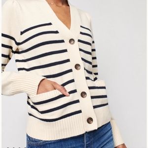 Faherty Coast Cardigan NWT Sz M